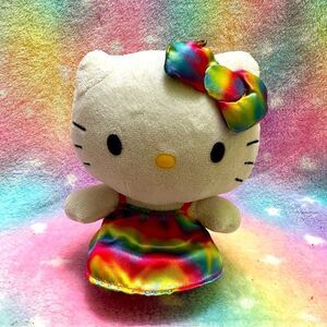 Ty Hello Kitty Rainbow Dress doll